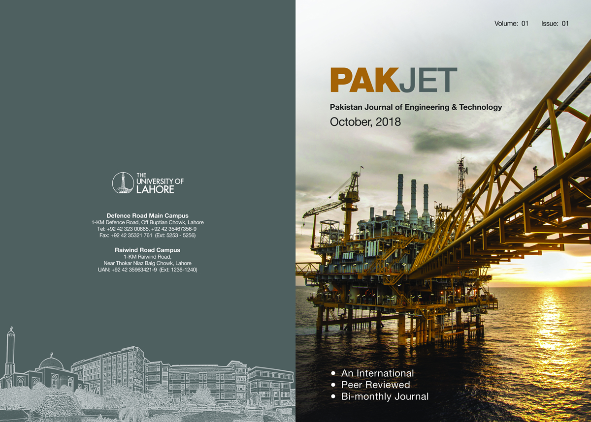 PakJET Volume 01 Issue 01