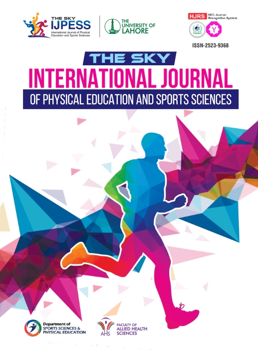 					View Vol. 7 (2023): THE SKY-International Journal of Physical Education and Sports Sciences
				